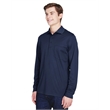 Adult Pinnacle Performance Long-Sleeve Pique Polo with Po...