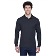 Men's Tall Pinnacle Performance Long-Sleeve Pique Polo