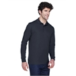 Men's Tall Pinnacle Performance Long-Sleeve Pique Polo