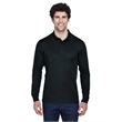 Men's Tall Pinnacle Performance Long-Sleeve Pique Polo