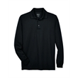 Men's Tall Pinnacle Performance Long-Sleeve Pique Polo