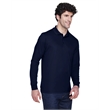 Men's Tall Pinnacle Performance Long-Sleeve Pique Polo