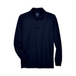 Men's Tall Pinnacle Performance Long-Sleeve Pique Polo