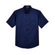 Men's Tall Optimum Short-Sleeve Twill Shirt
