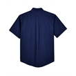 Men's Tall Optimum Short-Sleeve Twill Shirt