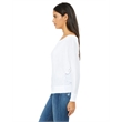 Ladies' Flowy Long-Sleeve Off Shoulder T-Shirt