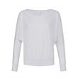 Ladies' Flowy Long-Sleeve Off Shoulder T-Shirt