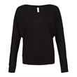 Ladies' Flowy Long-Sleeve Off Shoulder T-Shirt