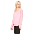 Ladies' Flowy Long-Sleeve Off Shoulder T-Shirt