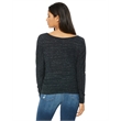 Ladies' Flowy Long-Sleeve Off Shoulder T-Shirt