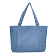 Seaside Cotton Canvas 12 oz. Pigment-Dyed Boat Tote