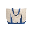 Windward Large Cotton Canvas Classic Boat Tote
