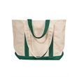 Windward Large Cotton Canvas Classic Boat Tote