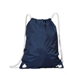 White Drawstring Backpack