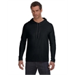 Adult Lightweight Long-Sleeve Hooded T-Shirt