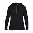 Adult Lightweight Long-Sleeve Hooded T-Shirt