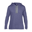 Adult Lightweight Long-Sleeve Hooded T-Shirt