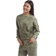 Ladies' Washed Terry Throwback Pullover Sweatshirt