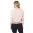 Ladies' Washed Terry Throwback Pullover Sweatshirt
