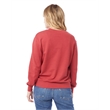 Ladies' Washed Terry Throwback Pullover Sweatshirt
