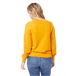 Ladies' Washed Terry Throwback Pullover Sweatshirt