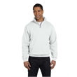 Adult NuBlend® Quarter-Zip Cadet Collar Sweatshirt