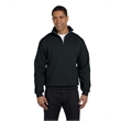 Adult NuBlend® Quarter-Zip Cadet Collar Sweatshirt