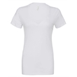 Ladies' Jersey Short-Sleeve Deep V-Neck T-Shirt