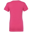 Ladies' Jersey Short-Sleeve Deep V-Neck T-Shirt
