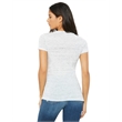 Ladies' Jersey Short-Sleeve Deep V-Neck T-Shirt