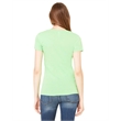 Ladies' Jersey Short-Sleeve Deep V-Neck T-Shirt