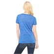 Ladies' Jersey Short-Sleeve Deep V-Neck T-Shirt