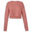 Ladies' Cropped Fleece Crew
