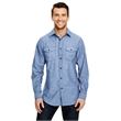 Mens Chambray Woven Shirt