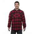 Adult Quilted Flannel Jacket