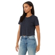 Bella + Canvas Ladies' Flowy Cropped T-Shirt