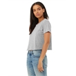 Bella + Canvas Ladies' Flowy Cropped T-Shirt