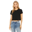 Bella + Canvas Ladies' Flowy Cropped T-Shirt