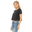 Bella + Canvas Ladies' Flowy Cropped T-Shirt