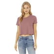 Bella + Canvas Ladies' Flowy Cropped T-Shirt