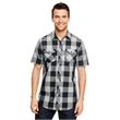Mens Buffalo Plaid Woven Shirt