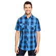 Mens Buffalo Plaid Woven Shirt