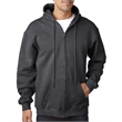 Adult 9.5oz., 80% cotton/20% polyester Full-Zip Hooded Sw...