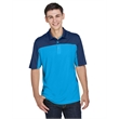 Men's Balance Colorblock Performance Pique Polo