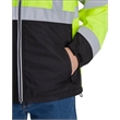 Men's Tall Hi-Vis Class 3 Hooded Softshell Jacket