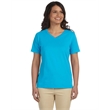 Ladies' Premium Jersey V-Neck T-Shirt