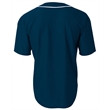 Shorts Sleeve Full Button Baseball Top