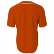 Shorts Sleeve Full Button Baseball Top