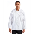 Unisex Studded Front Long-Sleeve Chef's Jacket