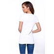 Ladies' CVC V-Neck T-Shirt